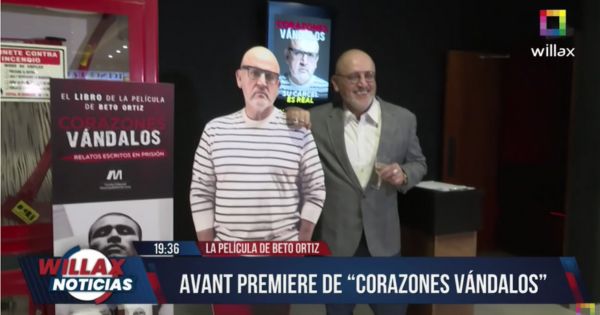 La película de Beto Ortiz: avant premiere de "Corazones Vándalos" (VIDEO)