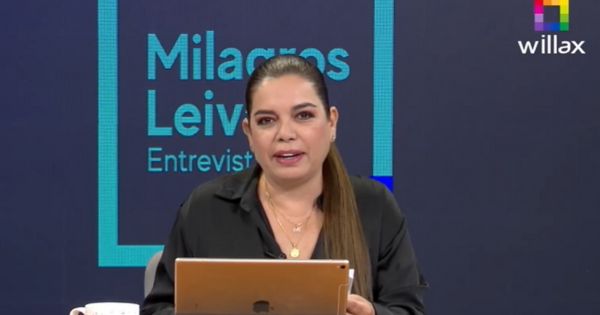 Portada: Milagros Leiva: "Hania Pérez de Cuéllar es una ministra bamba"