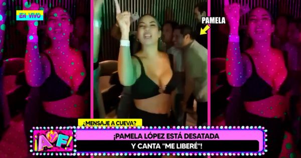 Portada: Pamela López desatada tras separarse de Christian Cueva y canta: "Gracias a Dios me liberé"