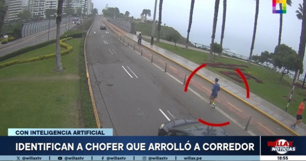 Portada: Miraflores: conductor que atropelló a corredor fue identificado con inteligencia artificial