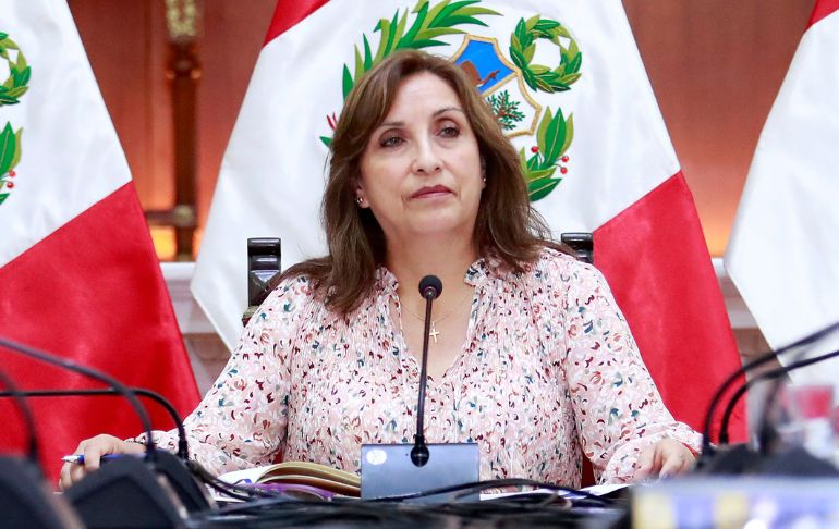 Dina Boluarte: “Yo los llamo a tomar Lima, pero en paz, los espero en Palacio de Gobierno”