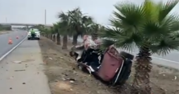 Portada: Barranca: accidente en la Panamericana Norte deja un muerto y un herido de gravedad