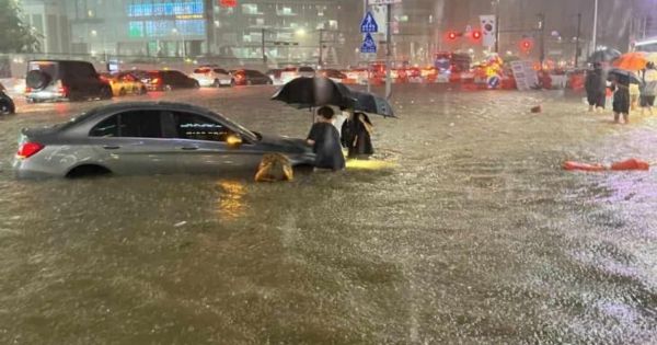 Corea del Sur: aumentan a 32 las personas fallecidas por intensas lluvias