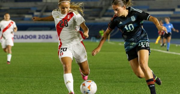 Selección Peruana Femenina Sub-20 perdió 5-0 ante Argentina