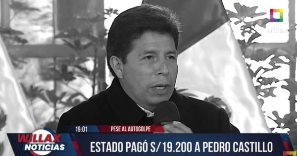 ¡EL COLMO! Estado pagó S/19,200 a Pedro Castillo pese al autogolpe (VIDEO)