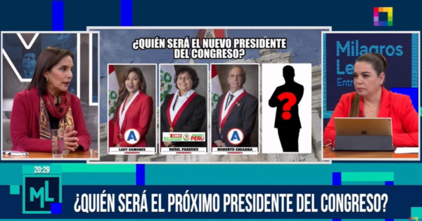 Portada: Patricia Juárez sobre presidencia del Congreso: "En Fuerza Popular no sabemos si presentaremos un candidato"