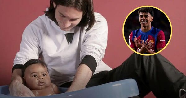 Portada: Lionel Messi y la impactante fotografía que se tomó con un recién nacido Lamine Yamal