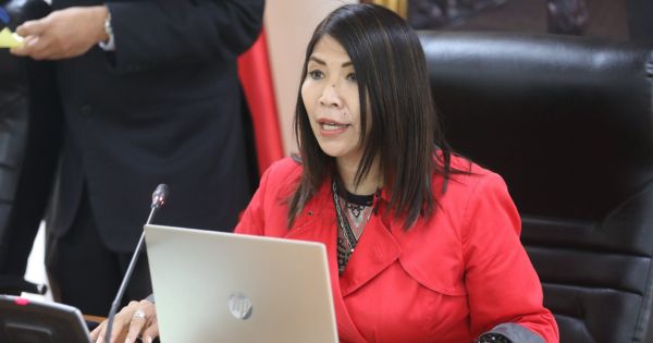 María Cordero Jon Tay: Patricia Benavides presentó denuncia constitucional contra congresista