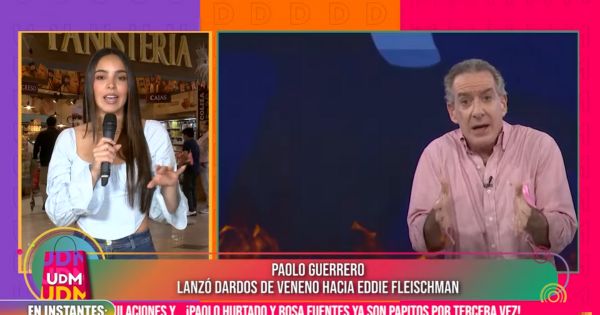 Valeria Flórez respalda a Fleischman tras polémica con Guerrero: "Tiene todo el derecho a dar su opinión"