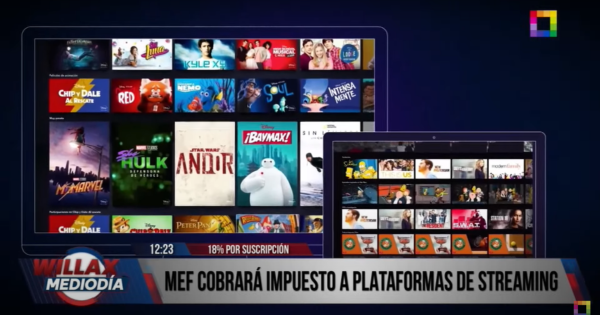 MEF cobrará a plataformas de streaming impuesto del 18% por suscripción