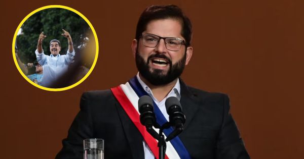 Gabriel Boric: "Chile no reconoce este falso triunfo autoproclamado de Maduro y compañía"