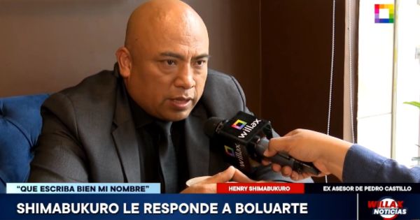 Portada: Henry Shimabukuro a Dina Boluarte: "Andrés Hurtado le pagó a una modista para que haga varios vestidos para una mandataria"