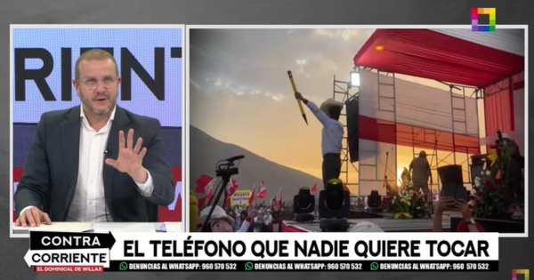 Portada: Thorndike sobre Rafael Vela: "No quería que Keiko Fujimori sea presidenta porque es su principal objetivo"