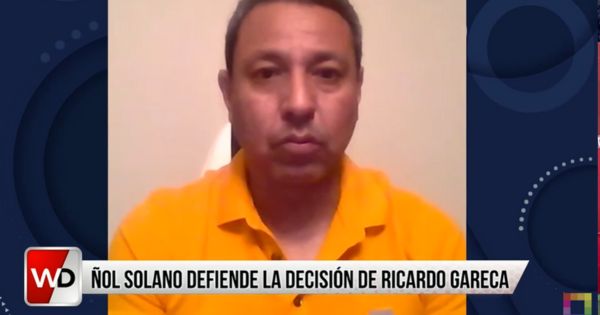 Portada: Nolberto Solano sobre llegada de Ricardo Gareca a Chile: "Es un profesional"