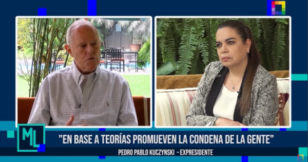 Pedro Pablo Kuczynski asegura que en la Fiscalía se arman muñecos: "No me van a matar"