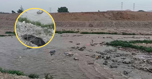 Ventanilla: encuentran restos de un cuerpo humano flotando en las aguas del río Chillón