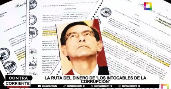 'Los Intocables de la Corrupción': revelan que gran parte del dinero proveniente de sobornos era entregado a Martín Vizcarra