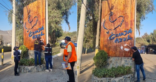 'La Granja Azul': Municipalidad de Ate retira letreros de clausurado y este martes reabrirá local