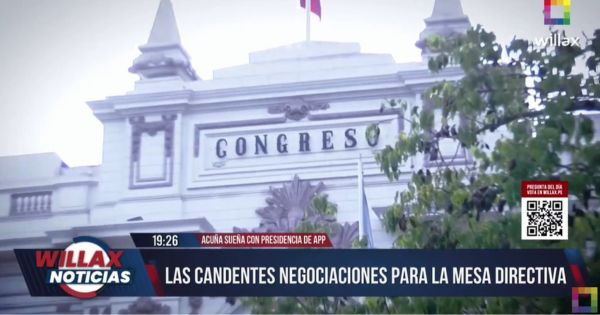 César Acuña sueña con presidencia de APP: las candentes negociaciones para la Mesa Directiva (VIDEO)