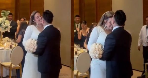 Deyvis Orosco y Cassandra Sánchez De Lamadrid: así fue el primer baile de los recién casados