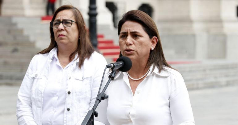 Ministra Rosa Gutiérrez pide al Congreso el adelanto de elecciones: "Sean responsables"