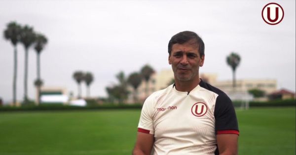 Fabián Bustos, técnico de Universitario: "El equipo está firme y sólido. El esfuerzo es de los jugadores"