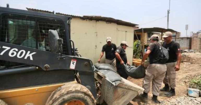 Chosica: fuertes lluvias afectaron viviendas en tres asentamientos humanos