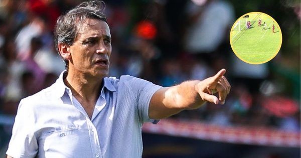 Portada: Fabián Bustos ironizó contra árbitro que anuló el gol de Williams Riveros ante Sport Huancayo: "No sé si reírme"