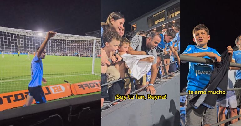 Bryan Reyna es ovacionado por los hinchas del Belgrano: "Te amo mucho, eres un capo"