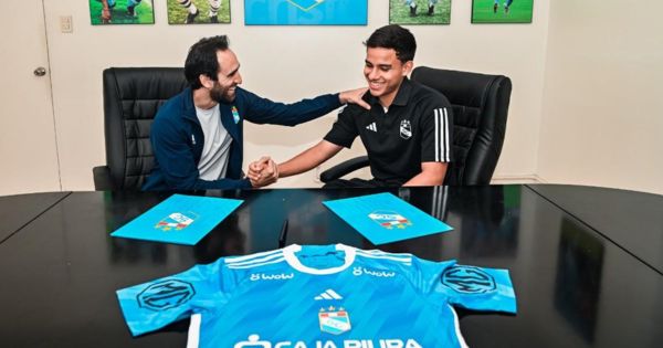 Sporting Cristal le pone candado a su joya: Jhilmar Lora renovó hasta el 2025