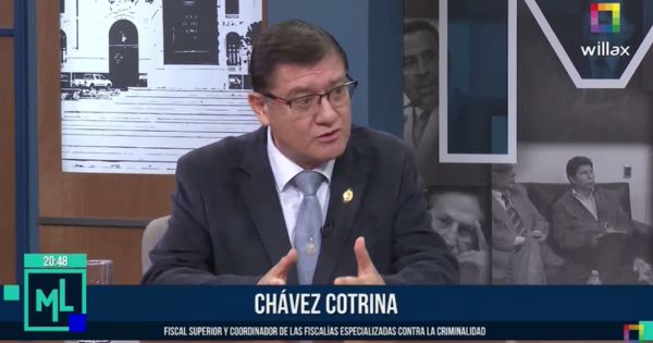 Fiscal Chávez Cotrina: "Patricia Benavides está actuando correctamente"