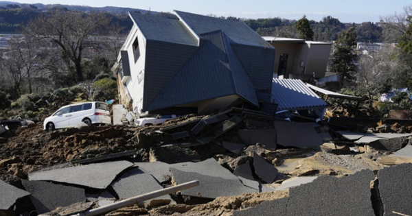 Portada: Terremoto en Japón: se eleva a 73 la cifra de muertos