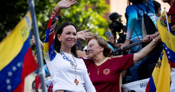 María Corina Machado convoca a una nueva movilización en Venezuela para este próximo 28 de agosto