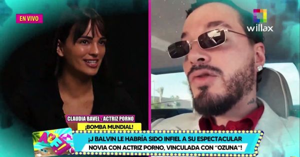 J Balvin le habría sido infiel a su novia con actriz porno que estuvo vinculada a Ozuna