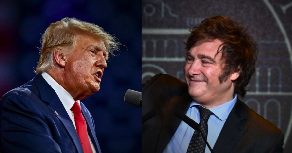 Donald Trump destaca triunfo de Javier Milei: "Harás que Argentina sea grande otra vez"