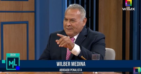 Portada: Wilber Medina sobre fiscal removido de investigación contra Vizcarra: "Hay un doble rasero"