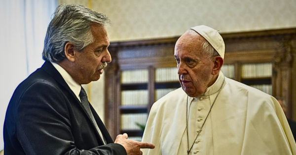 Argentina: papa Francisco sostendrá "audiencia privada" con Alberto Fernández antes de que deje el poder