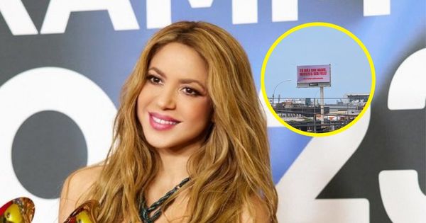Shakira está de cumpleaños y fanáticos colocan mensajes en banners por las calles de Lima