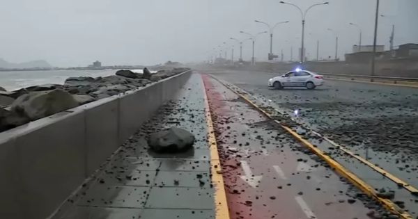 Callao: conoce qué tramos de la Costa Verde están cerrados por oleajes anómalos