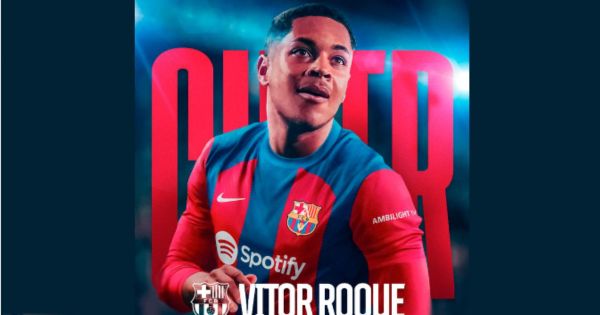 Barcelona anunció la contratación de Vitor Roque: ¿cuántos millones pagaron para su llegada?
