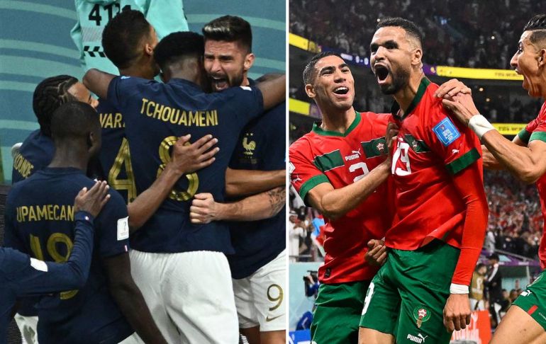 Portada: ¡Alineaciones confirmadas! Francia y Marruecos se enfrentan este miércoles por la semifinal del Mundial Qatar 2022