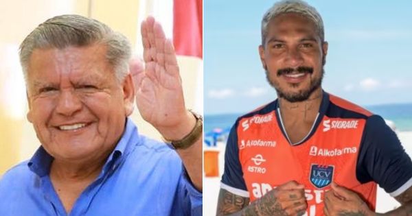 Portada: César Acuña sobre Paolo Guerrero: "Nosotros le estamos dando la oportunidad de que siga en actividad"