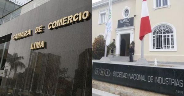 Portada: Cámara de Comercio de Lima y Sociedad Nacional de Industrias niegan integrar colectivo izquierdista 'Coalición Ciudadana'