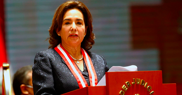 JNJ suspende por 60 días a jueza suprema Elvia Barrios