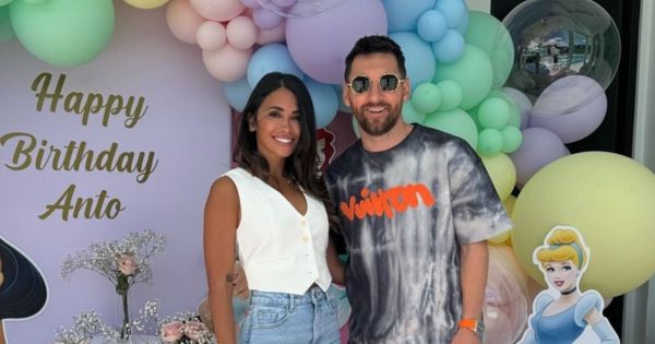 Lionel Messi y la sencilla fiesta de cumpleaños que organizó a Antonela Roccuzzo: "Princesa, te amo"