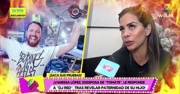 Portada: Vanessa López sobre su hijo con DJ Red: "Mi novio asumió por el gran corazón que tenía"