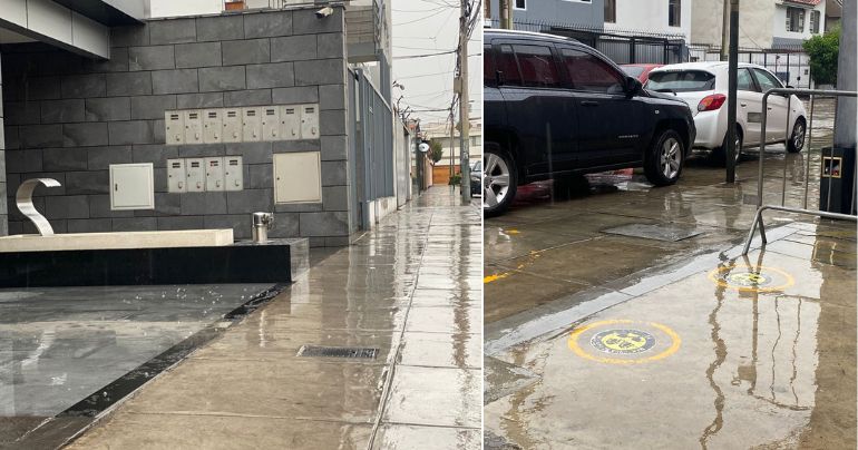 Ciclón Yaku: fuerte lluvia se registra en Lima en pleno verano