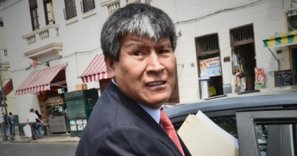 Wilfredo Oscorima, gobernador regional de Ayacucho, declara este jueves ante Fiscalía por caso Rolex