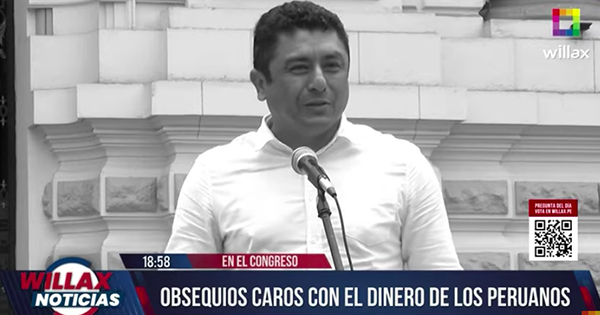 Congresistas implicados en compra de medallas, flores y lapiceros caros con dinero de todos los peruanos