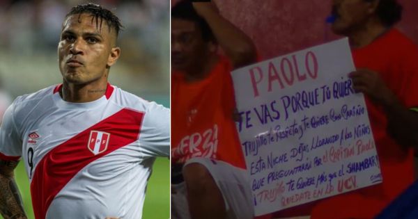 Portada: Hincha de César Vallejo mostró su malestar con Paolo Guerrero: "Te vas porque quieres"